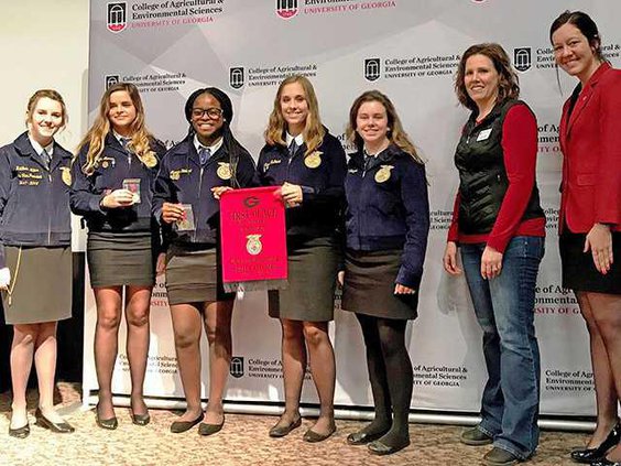 W PMHS State Nursery Landscape CDE Champions 2018 2