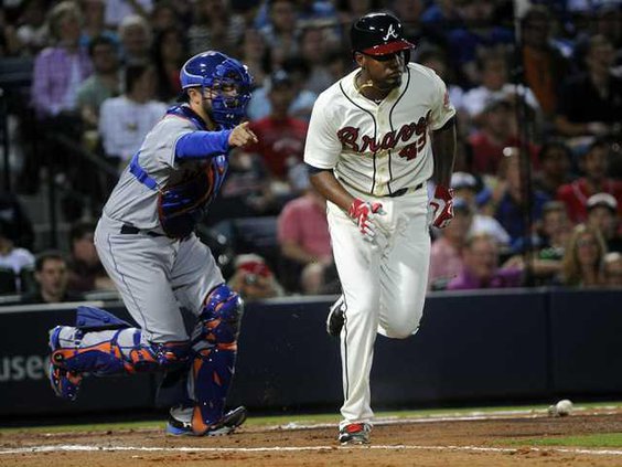Mets Braves Baseball Heal 1