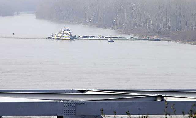 Oil Barges Hit Bridge Heal