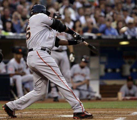 APTOPIX Giants Padres Baseball
