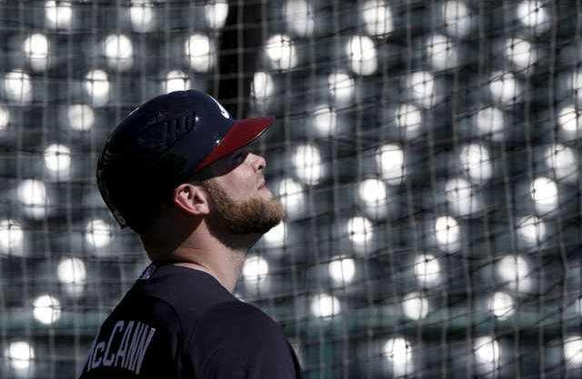 Braves McCann Spring  Heal