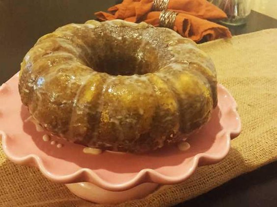 Chocolate-Pumpkin Bundt Cake Web