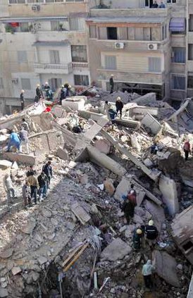 EGYPT BUILDING COLLAP Heal