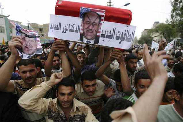 IRAQ PROTEST BAG120 5613630