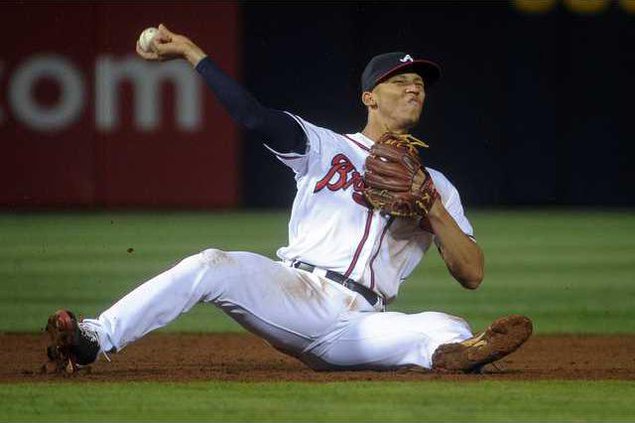 Nationals Braves Base Heal