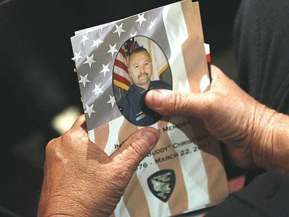 Police Officer Shot Heal