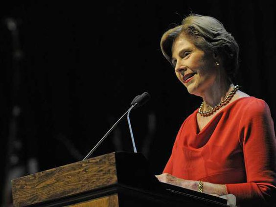 W 091713 LAURA BUSH 01