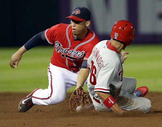 Phillies Braves Baseb Heal