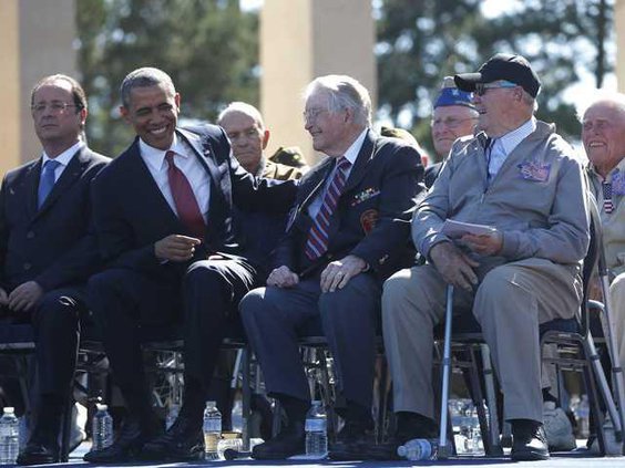 W France Obama D-Day Werm