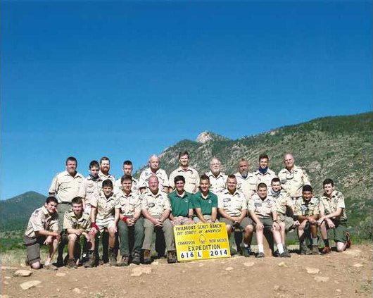 scouts hike