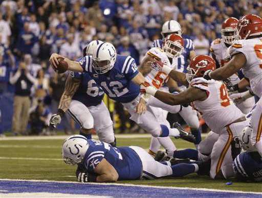 Andrew Luck Colts Touchdown