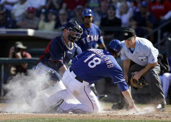 Indians Rangers Baseb Heal