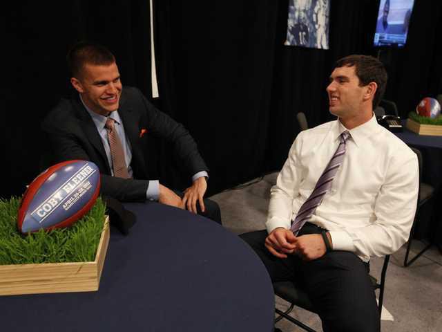 Fleener, Luck reunited - Statesboro Herald