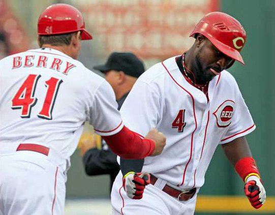 Braves Reds Baseball Heal