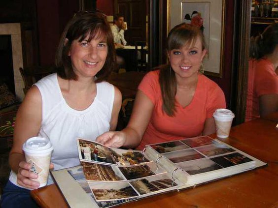 W Up with Mom Daughter B