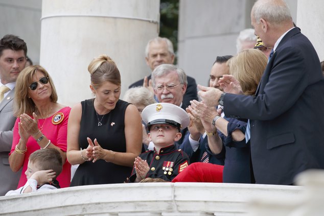 Trump remembers 'America's heroes'