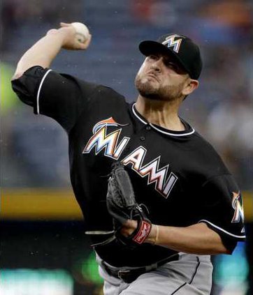 Marlins Braves Baseba Heal 1