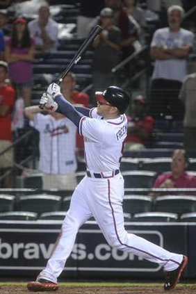 Mets Braves Baseball Werm 1