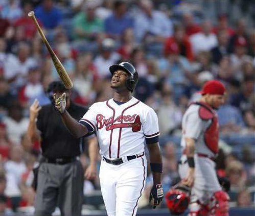 Cardinals Braves Base Heal