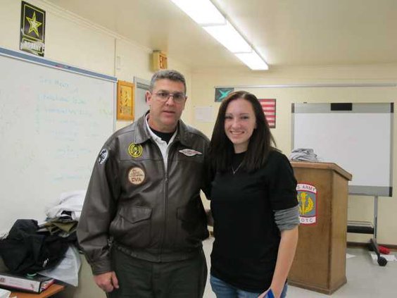 Air Force Academy girl
