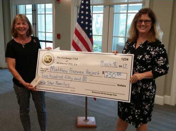 Freeman Fund Check - 3-8-2017