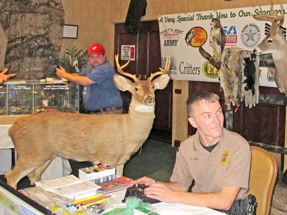 WEB Stan Stansbury manipulates decoy buck