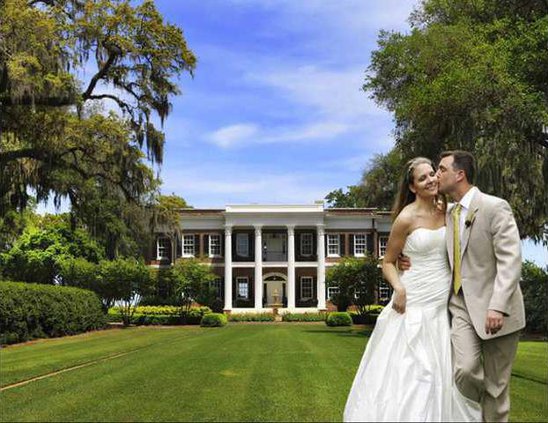 Ford Plantation wedding photo