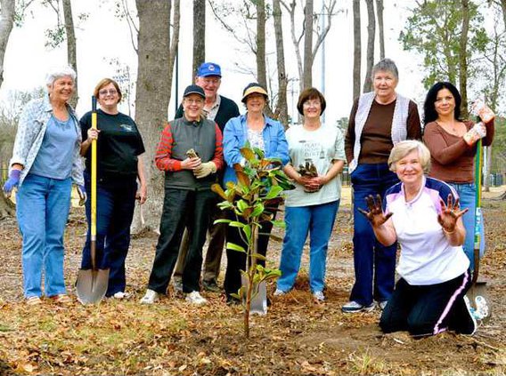 0229 GA Arbor Day planting