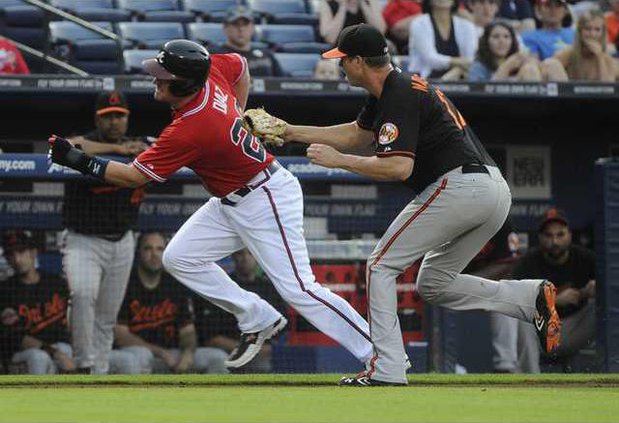 Orioles Braves Baseba Heal