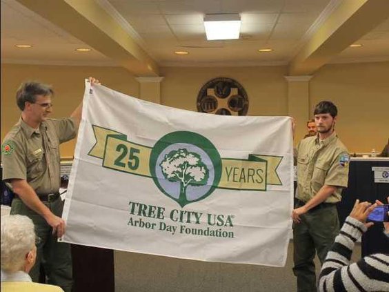 W Tree City 25 Years