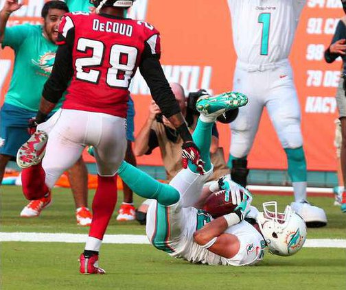 Falcons Dolphins Foot Heal