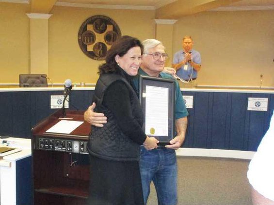 W Johnson honored