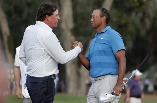 Mickelson and Tiger