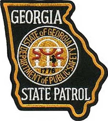 W Georgia State Patrol patch