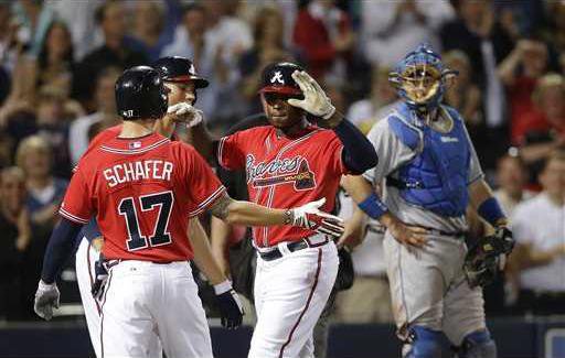 Dodgers Braves Baseba Heal