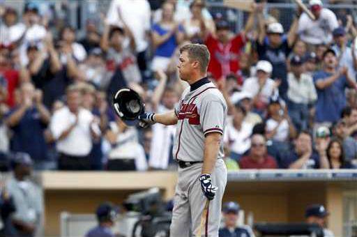 Braves Padres Basebal Heal