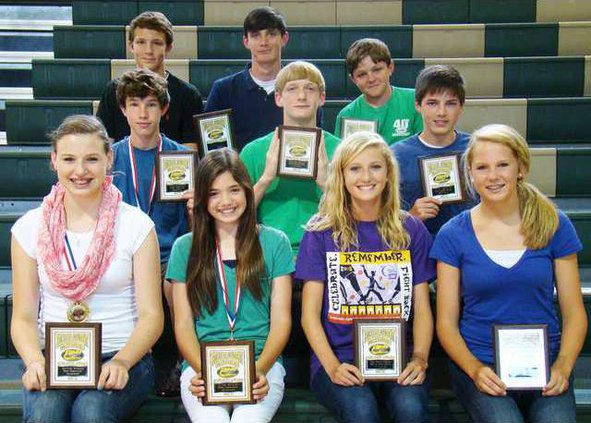 MS Spring Sports Award winners