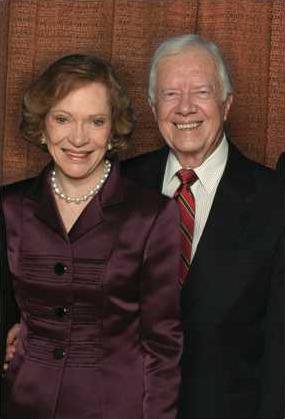 President Jimmy  Carter and Rosalynn Carter