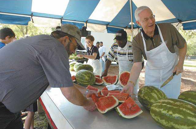 watermelon  cutting lead 
