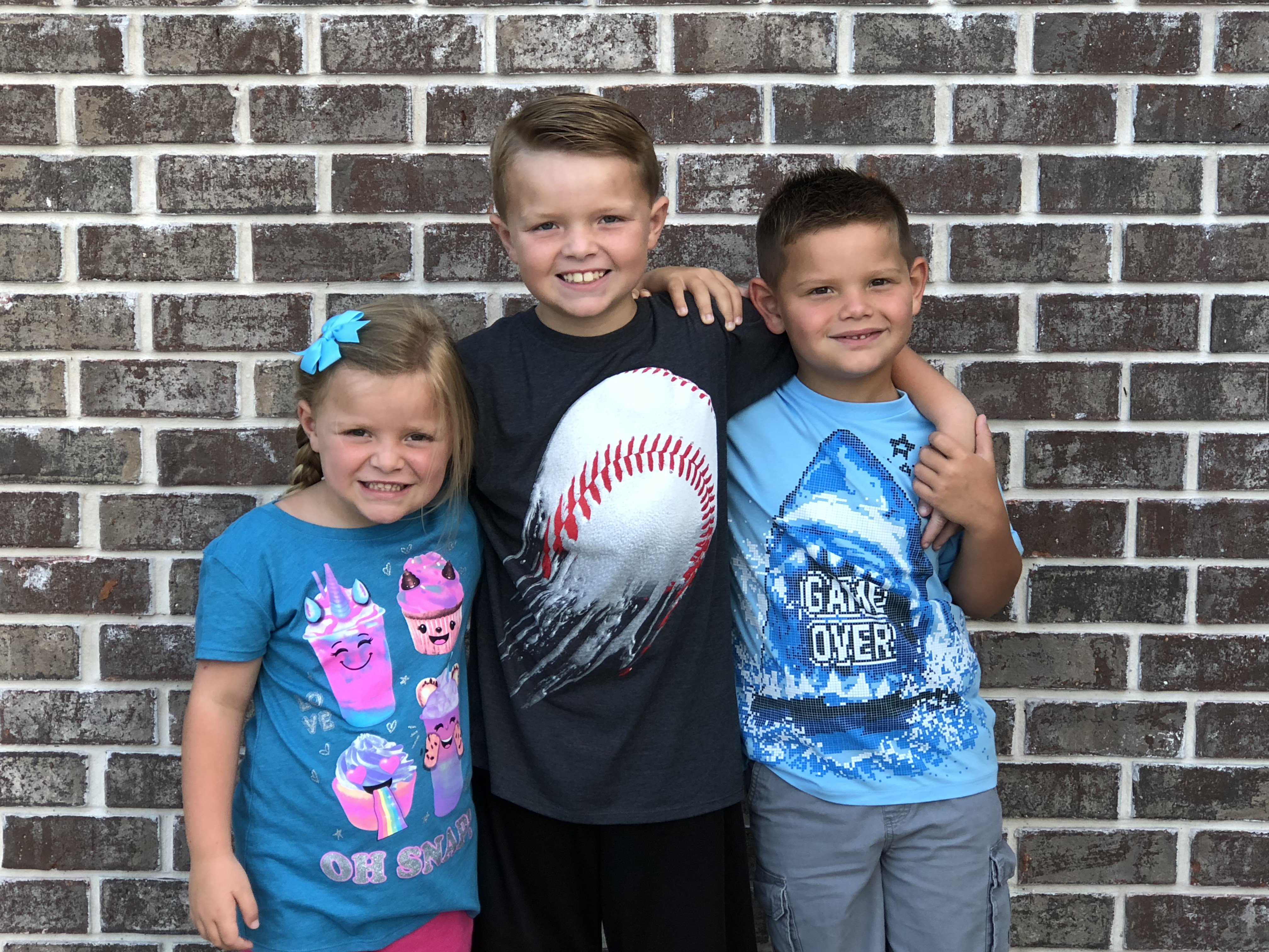 Briley, Brady and Dawson Greene