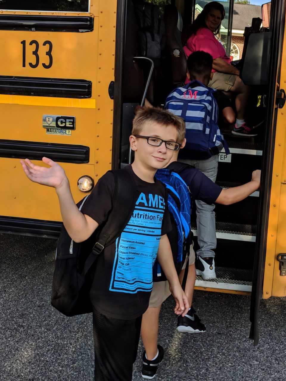 Davis Huff, 5th grade, Carver