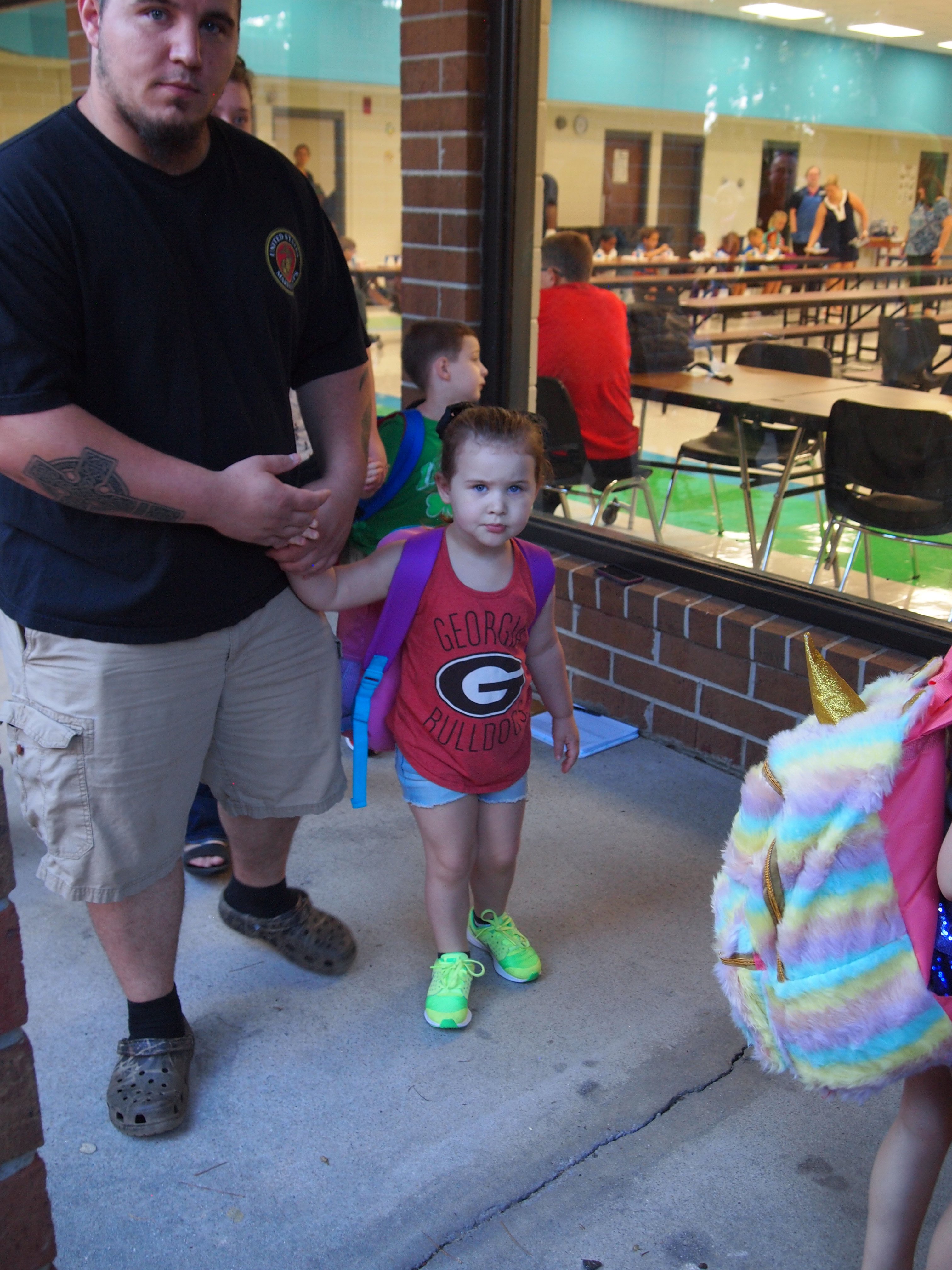 First day of school 2018 Lanier Primary School