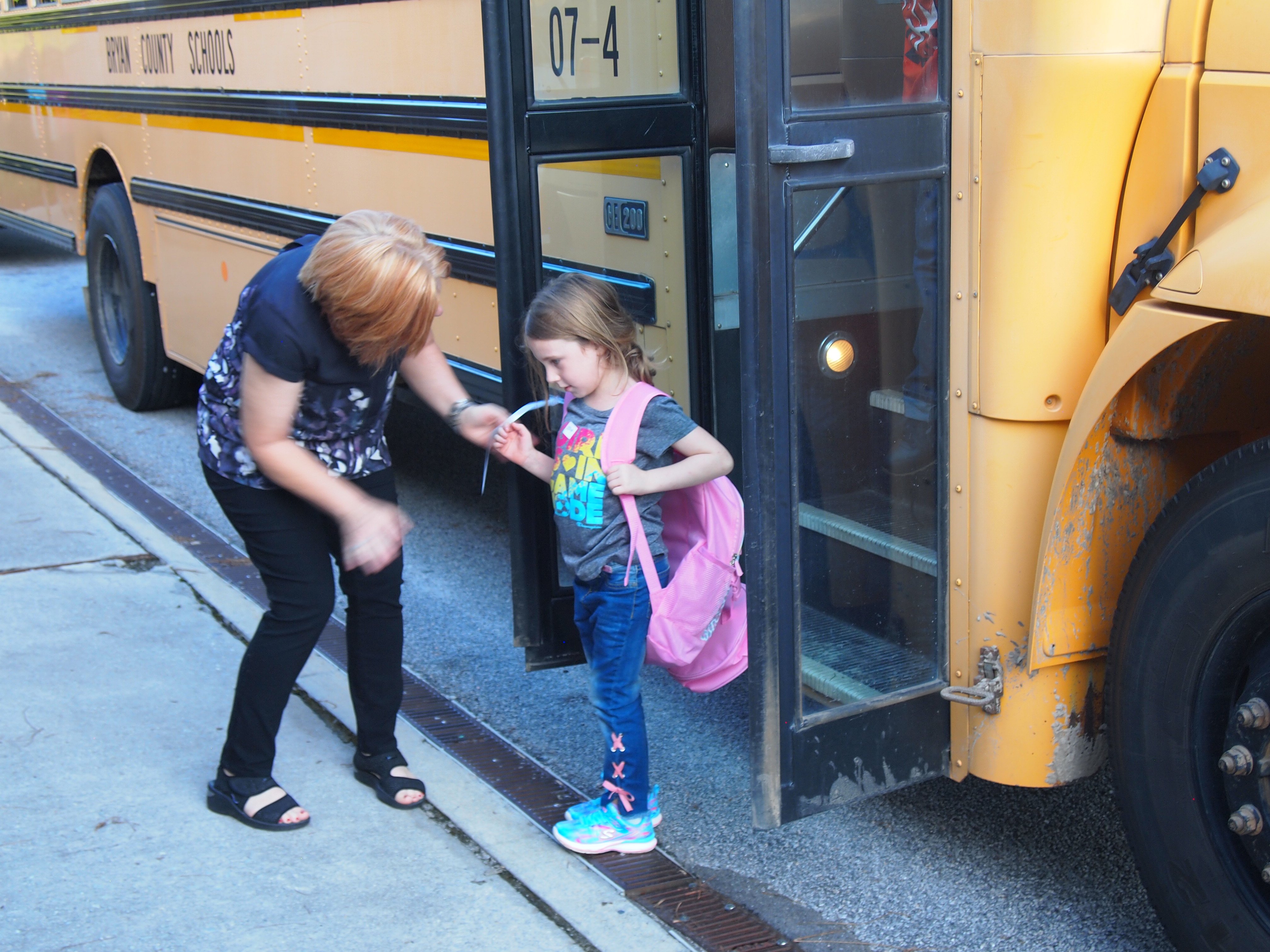 First day of school 2018 Lanier Primary School