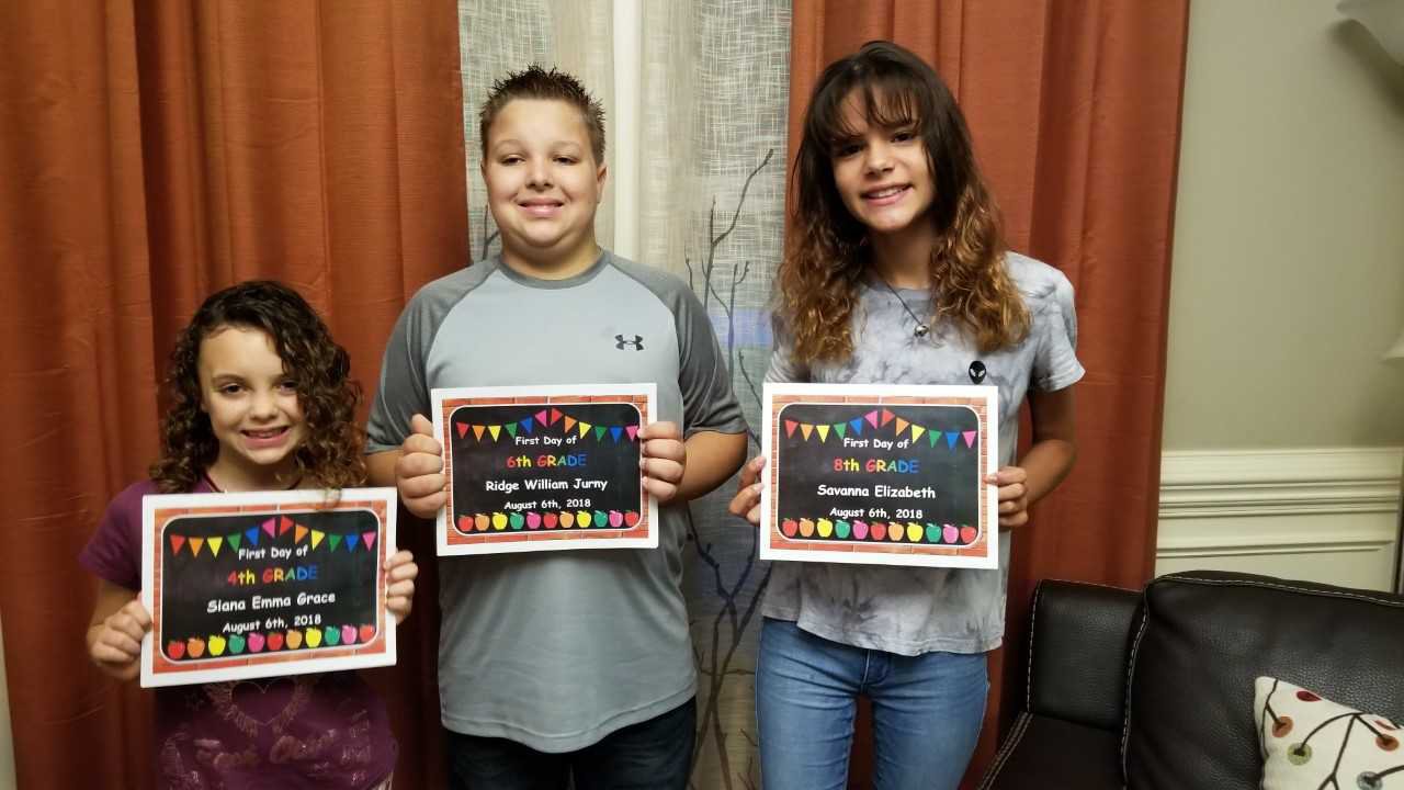 Siana Nelson MES, Ridge and Savanna Nelson RHMS.