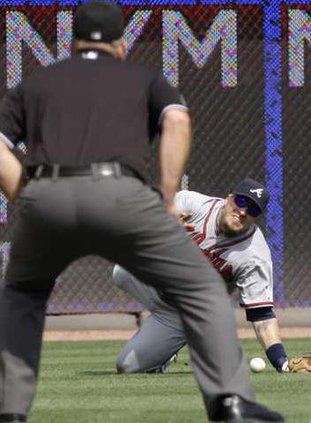 Braves Reds Baseball Heal