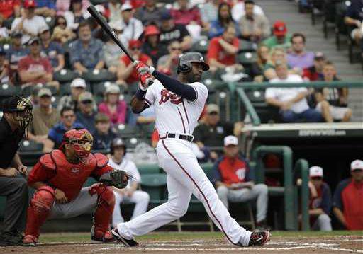 Nationals Braves Spri Heal