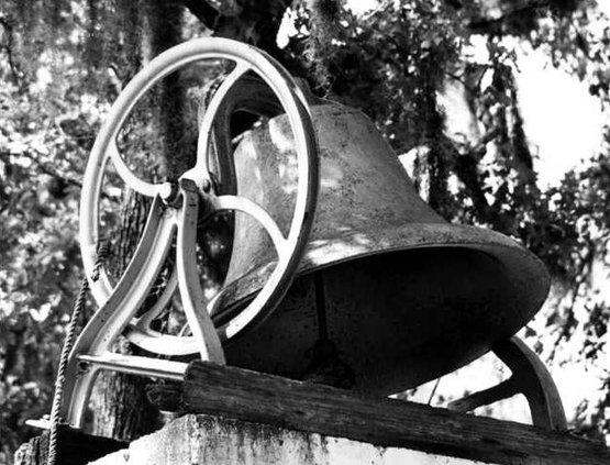 Bell at campground