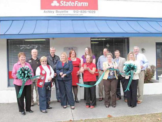 Boyette ribbon cutting