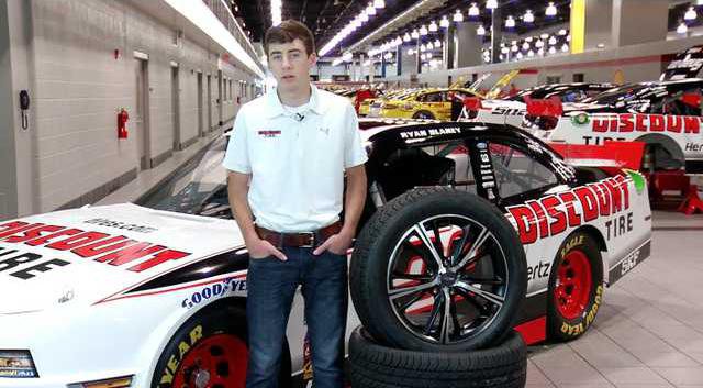 Nascar driver give tips for tire driving safety