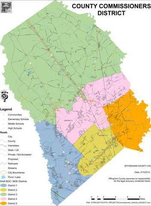 Commissioners Districts